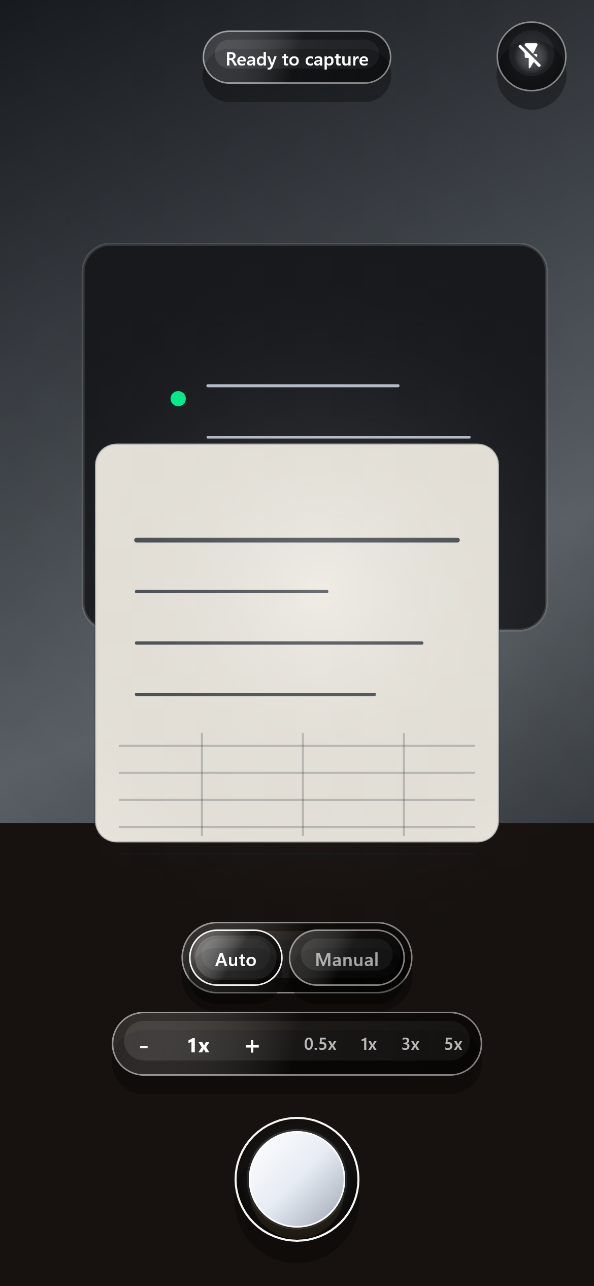 ZeroScanX Smart Capture interface